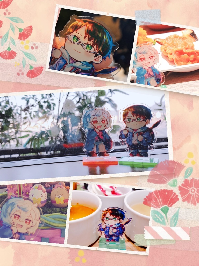 よそ行き遊修アクリルスタンド