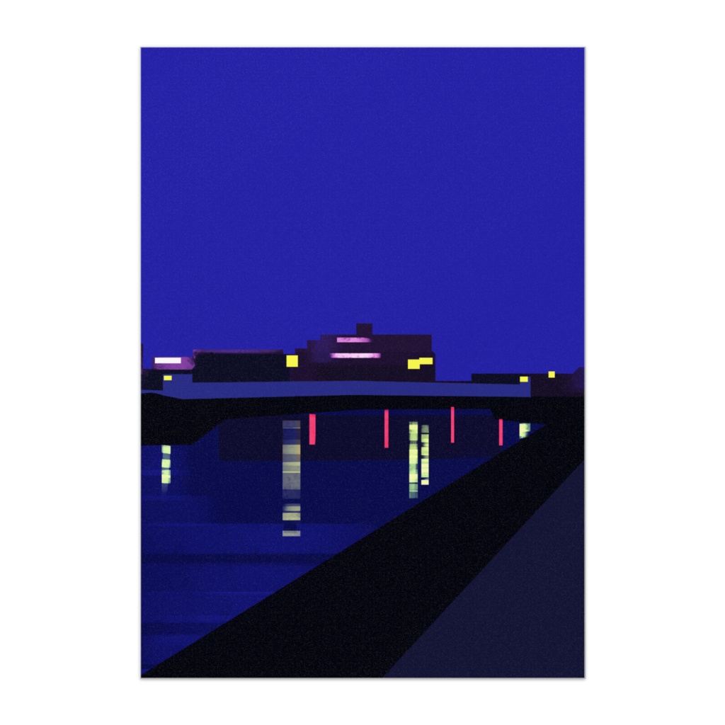 紫の夜 / Violet night
