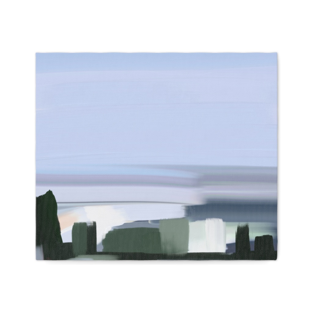 From a hill