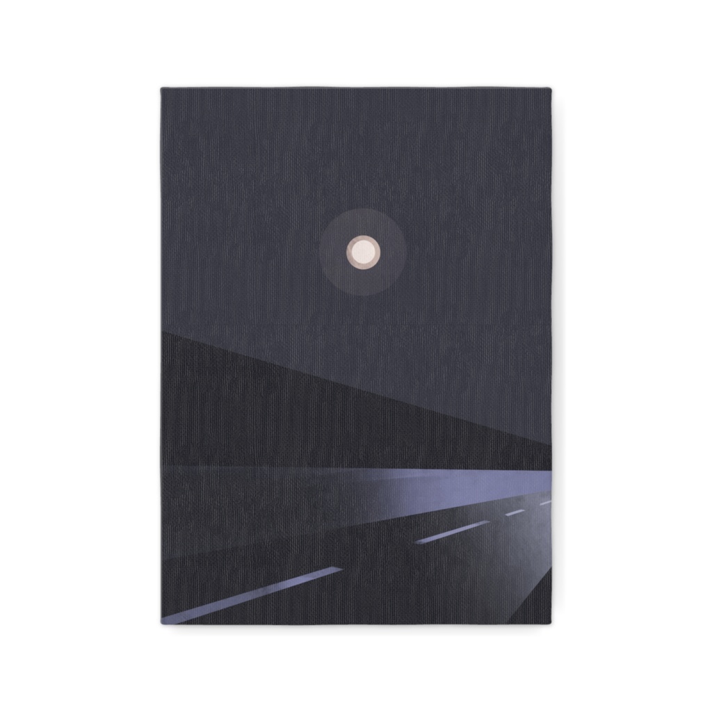 Full moon in early autumn