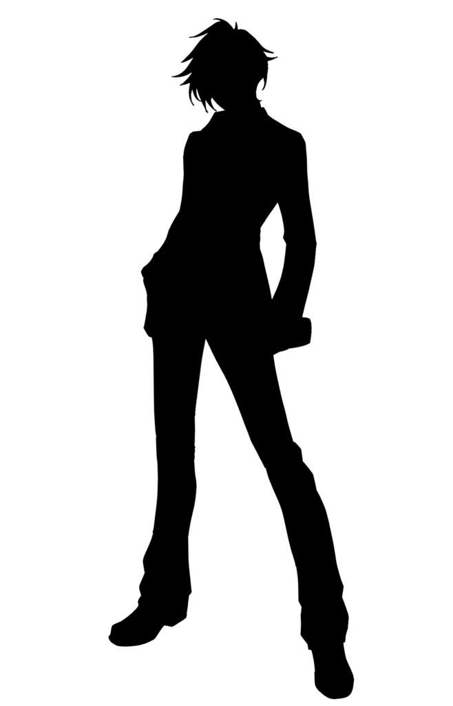 シルエット立ち絵集