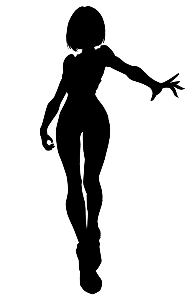 シルエット立ち絵集