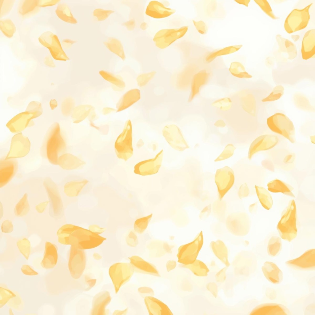 〈黄色いお花 水彩クリップアート〉20点セット/背景透過/CanvaAI生成/PDF