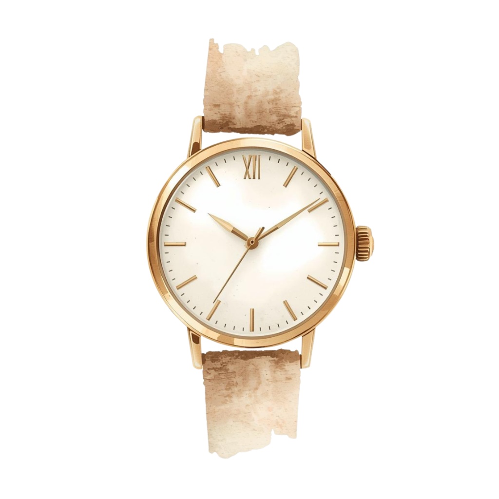 【商用利用OK】水彩画風オフィスツールクリップアートセット|お洒落な仕事道具イラスト12点(PNG透過)