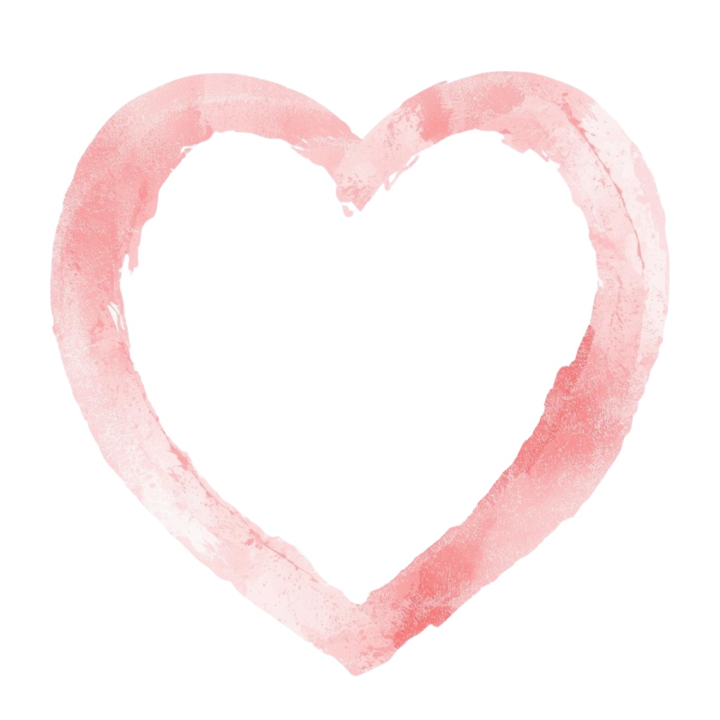 Watercolor Valentine Clip Art Set (手描き水彩のバレンタイン素材・19点/PNG・背景透過・PDFダウンロード)