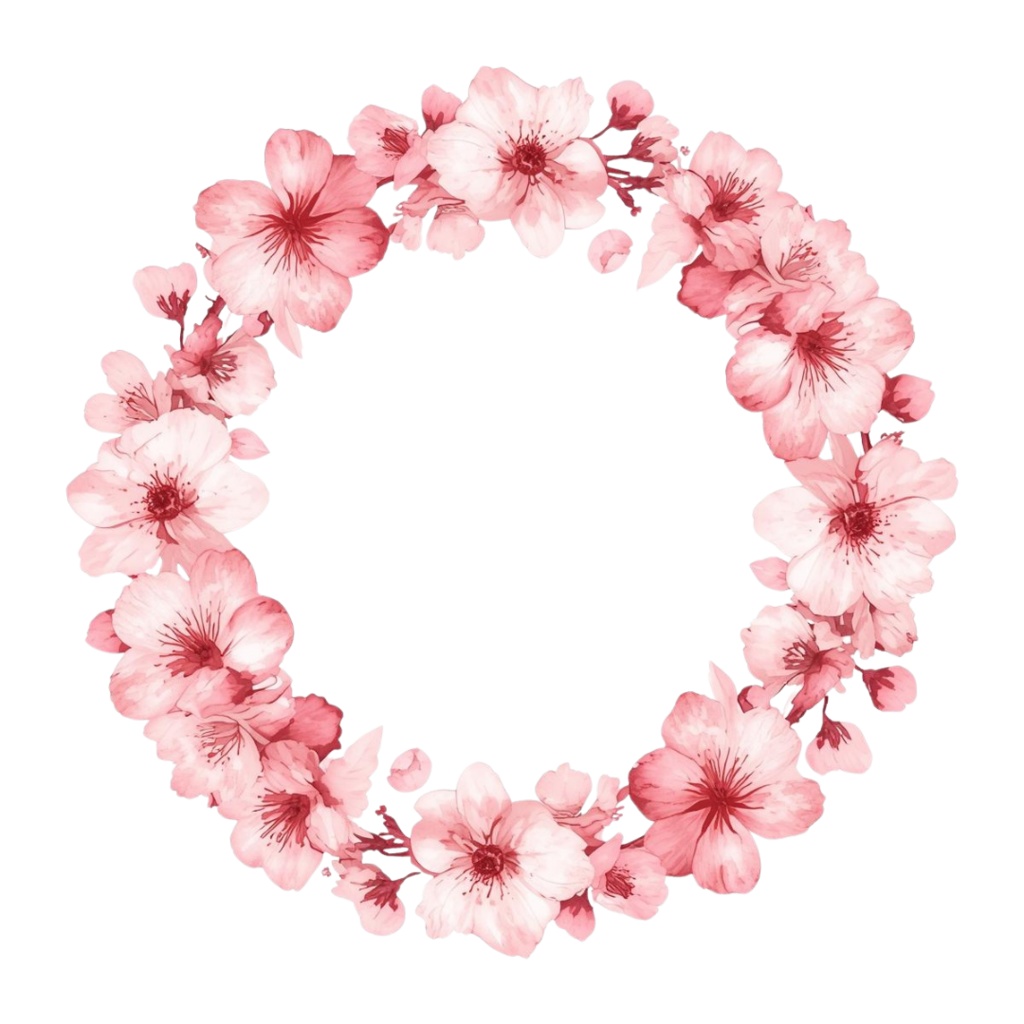 春の水彩クリップアート20点セット|桜・花・うさぎ・いちご|背景透過PNG素材|Canva AI生成