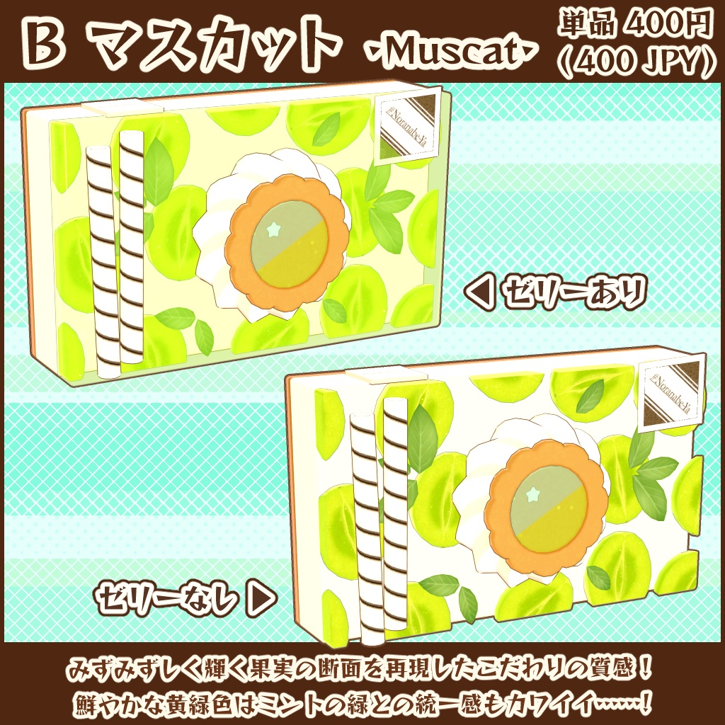 【3Dモデル】ゼリーケーキのカメラ