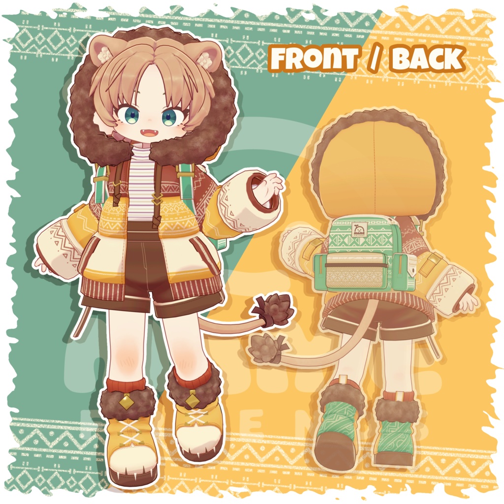 【3Dモデル】ノラフィリカ NoraFirika