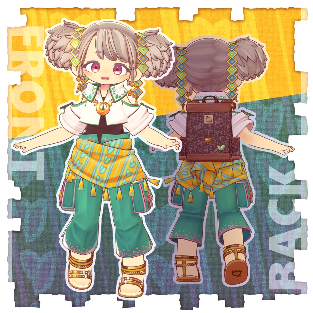 【SALE】ノラミアリィ NoraMiaree【3Dモデル】