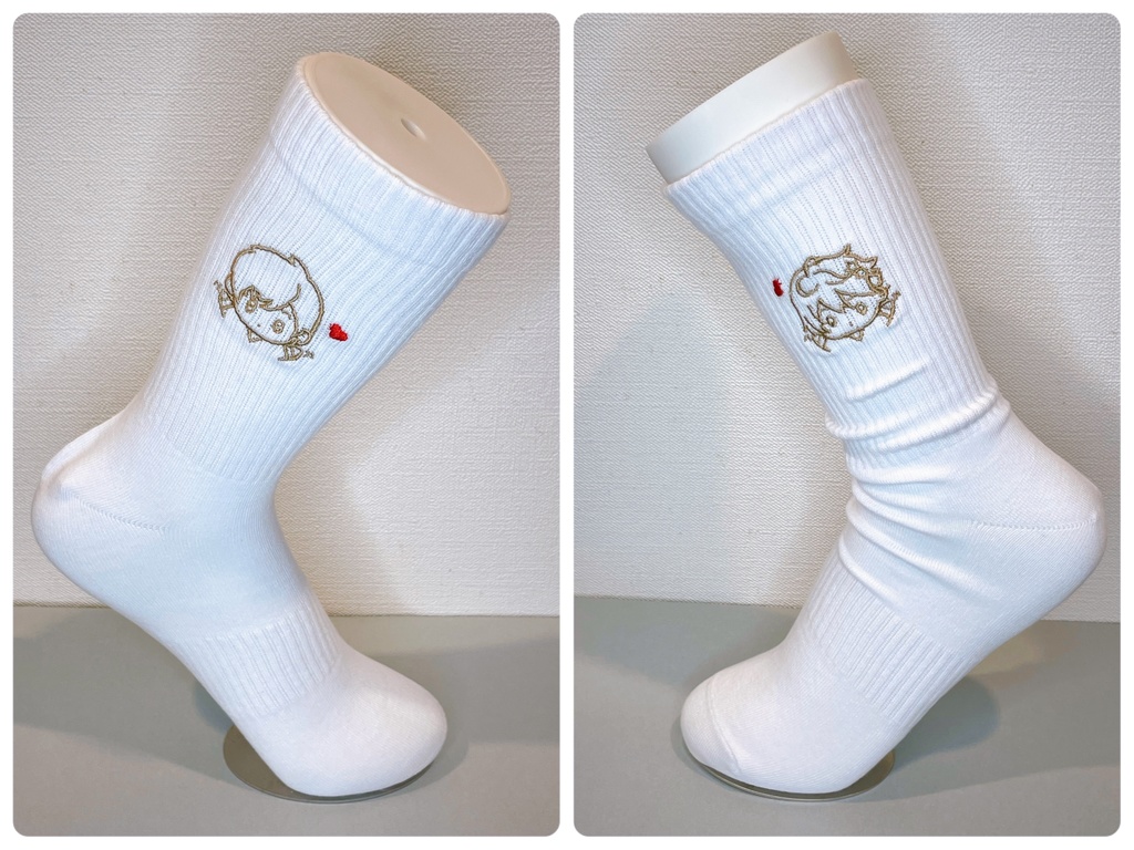 ししゅう靴下 ★非公式
