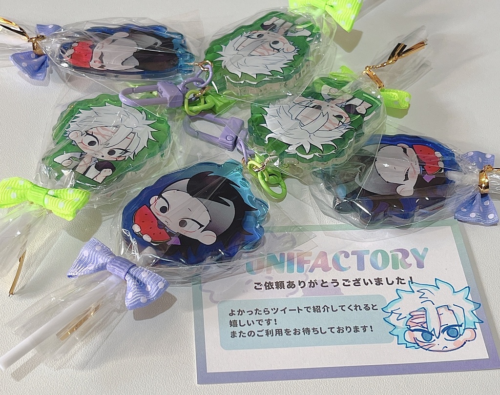 棒付きキャンディチャーム