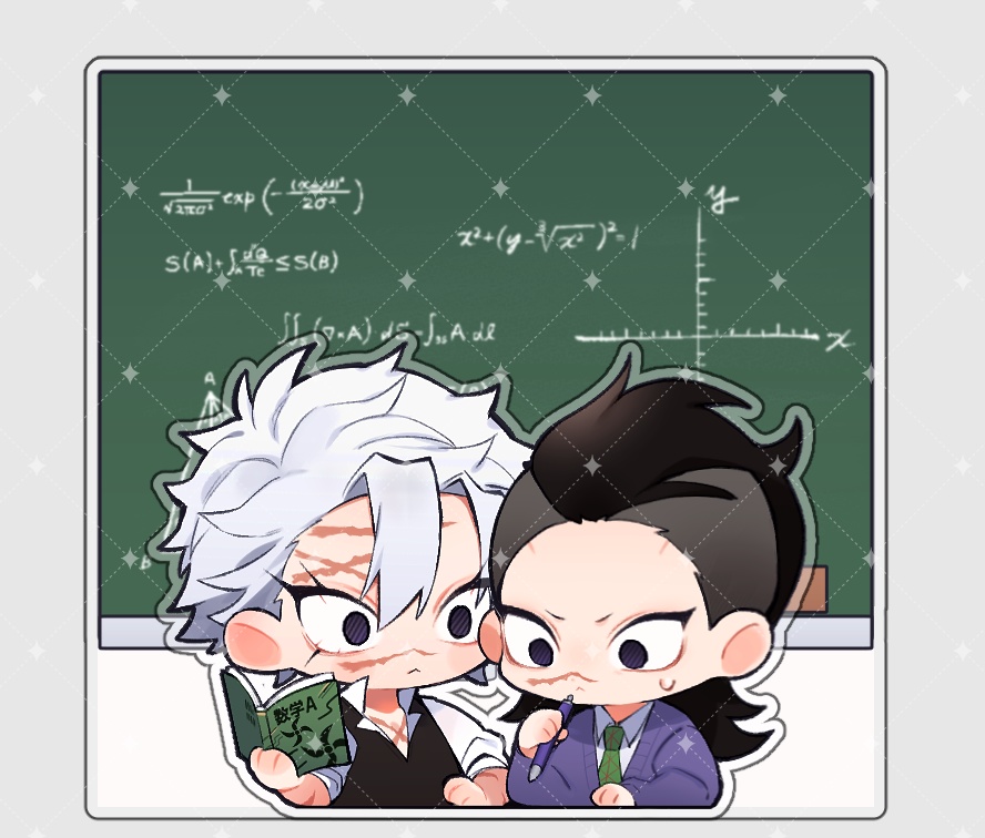 アクリルメモスタンド