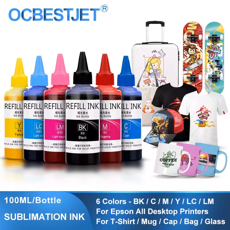 OCBESTJET Sublimation 6Colors ICCProfile  For EPSON 6COLOR PRINTER