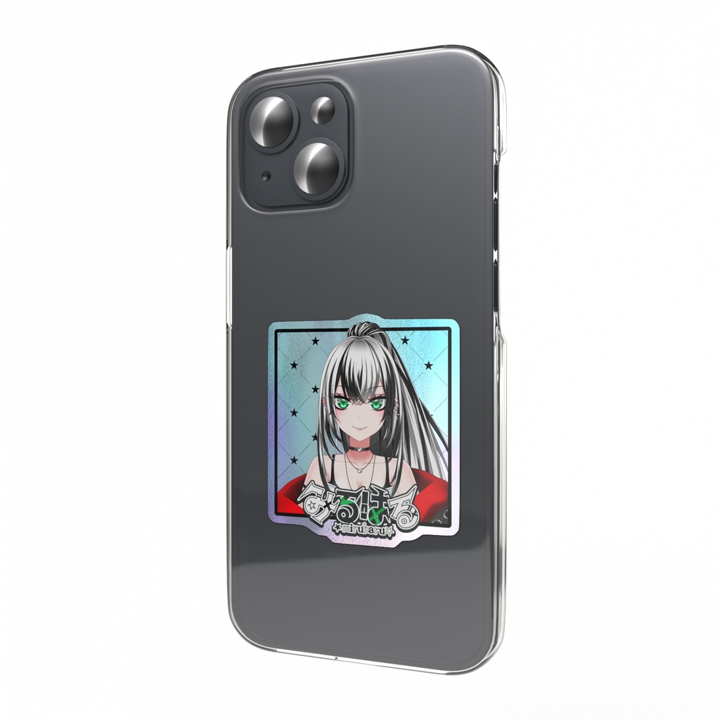 オーロラスマホステッカー