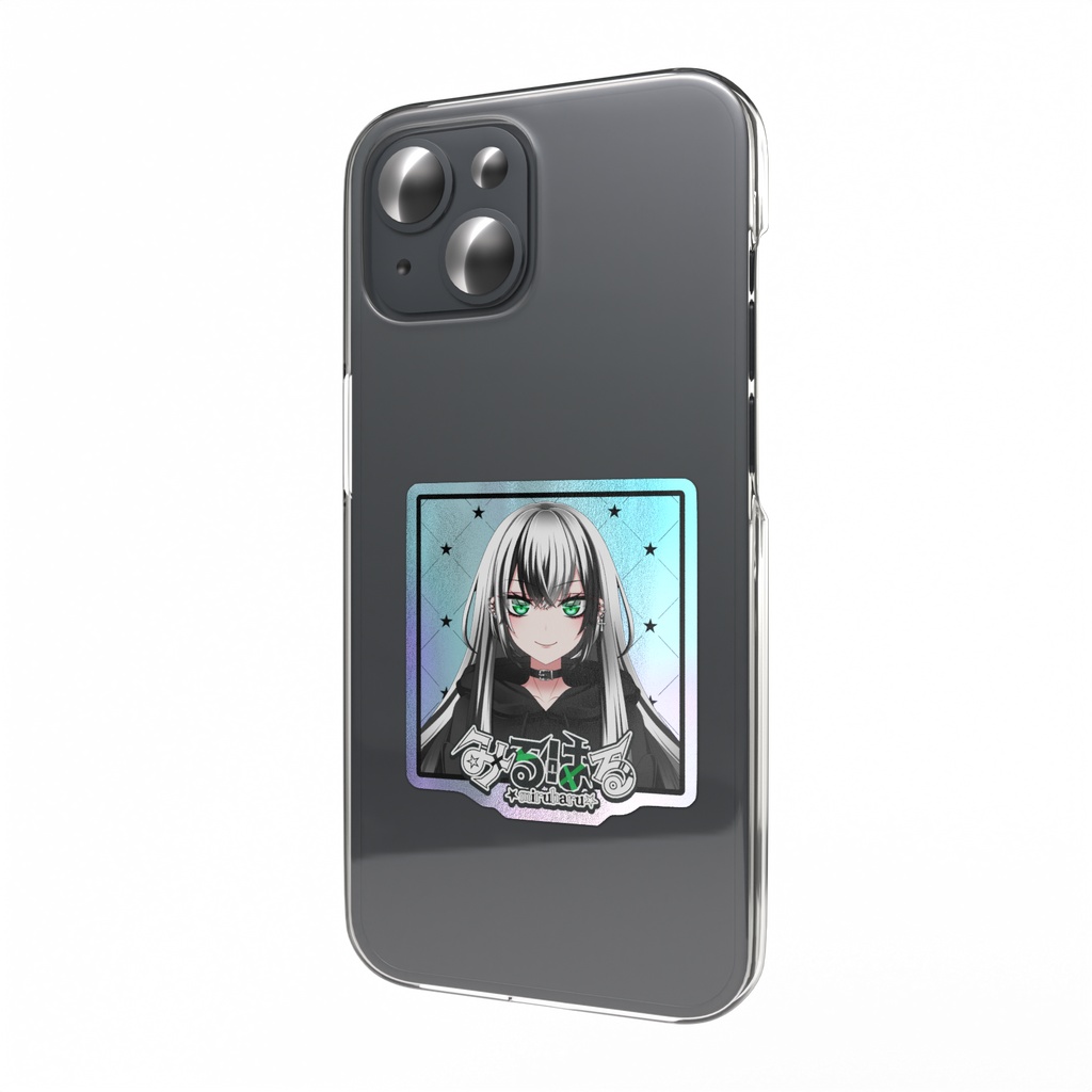 オーロラスマホステッカー