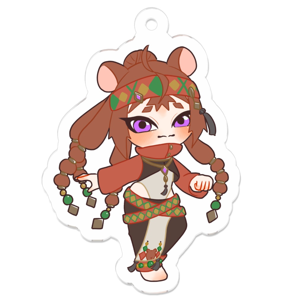 まーちゃんのキーホルダー