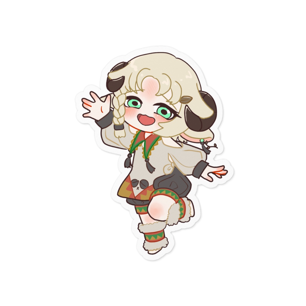 すーちゃんのステッカー