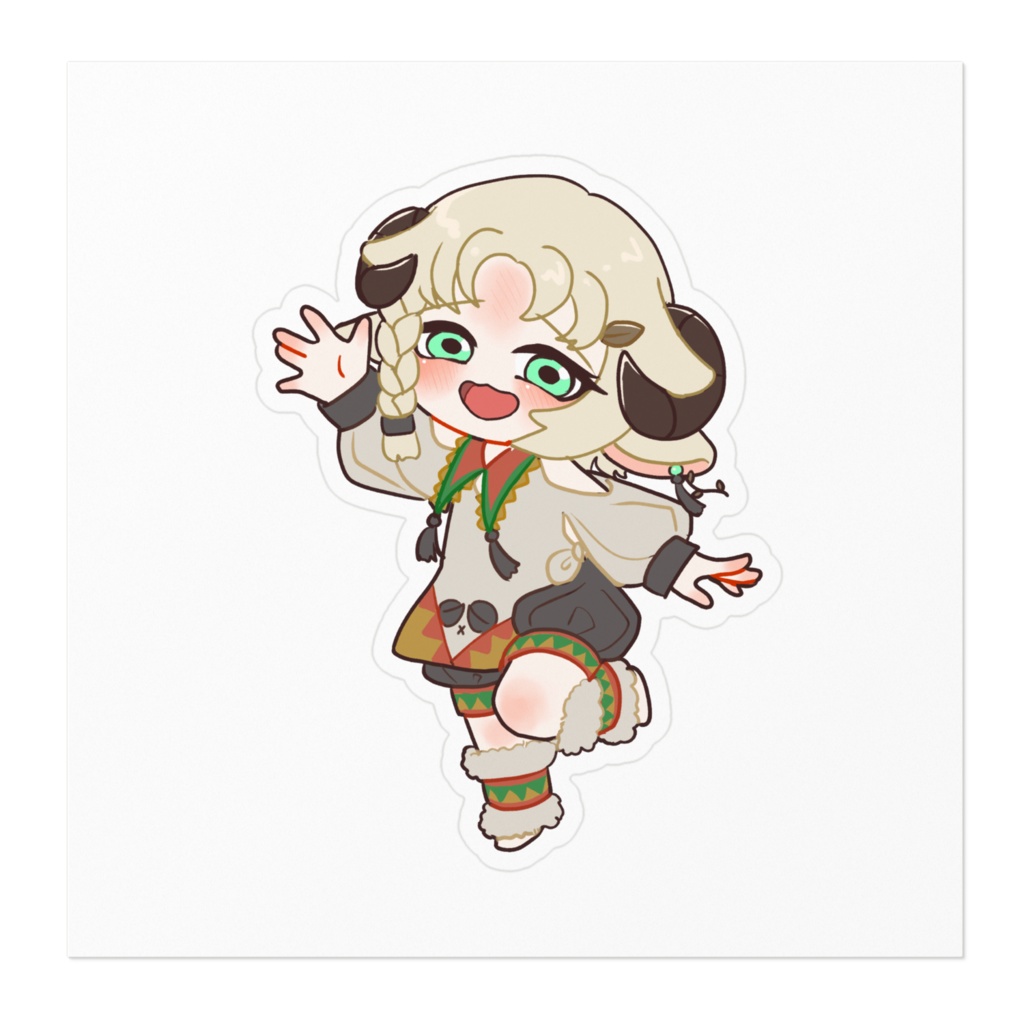 すーちゃんのステッカー