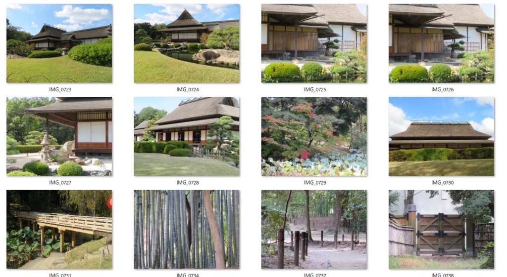 日本庭園+和建築素材集