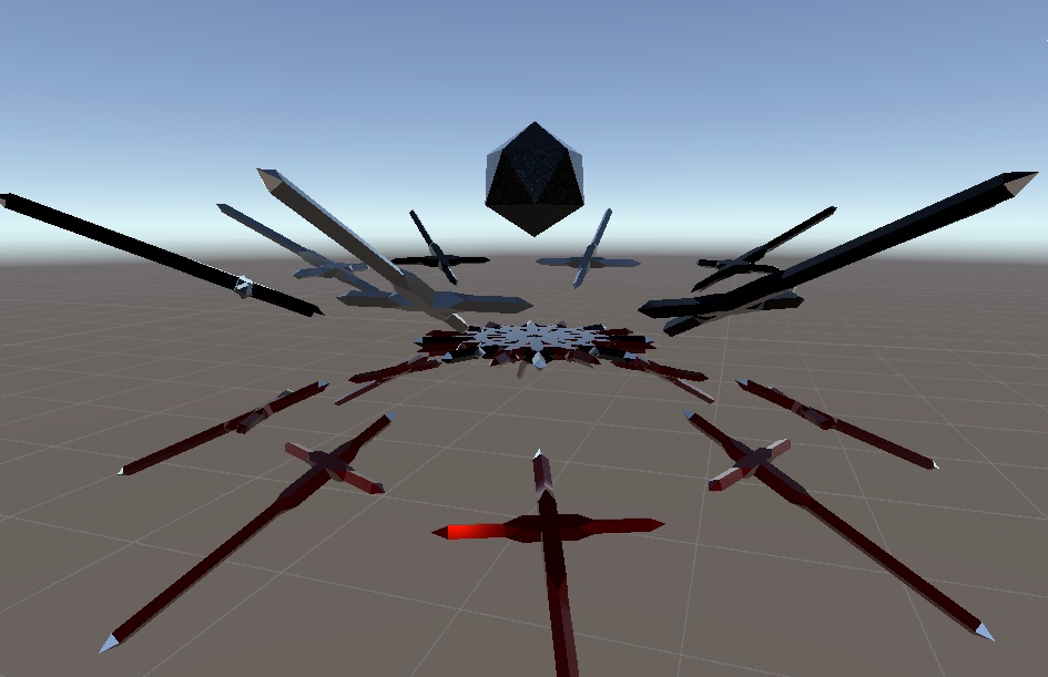 なんかくるくる回るヘイロー