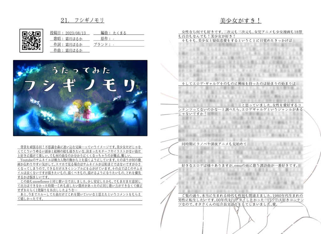 【特装版】あのころⅠ - サムネイルまとめ本