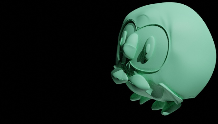 【無料配布】モクロー OBJデータ