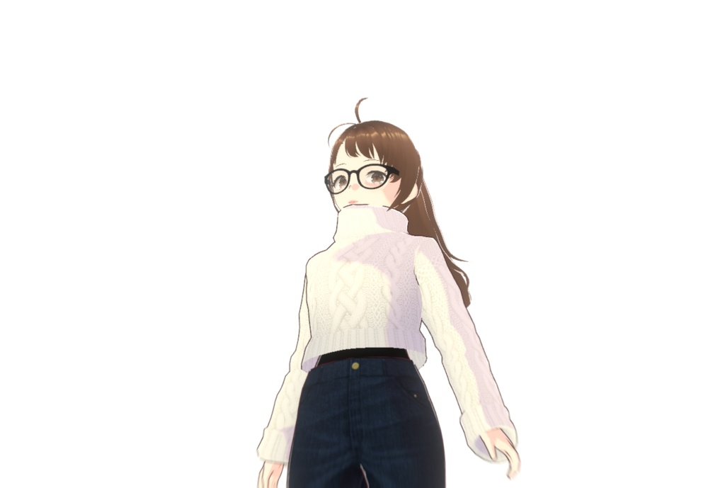 【無料配布】VRMアバター SAKI