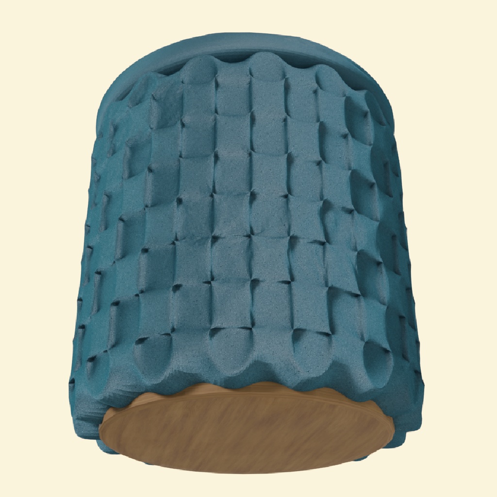 収納付きスツール(blender/fbx/glb)