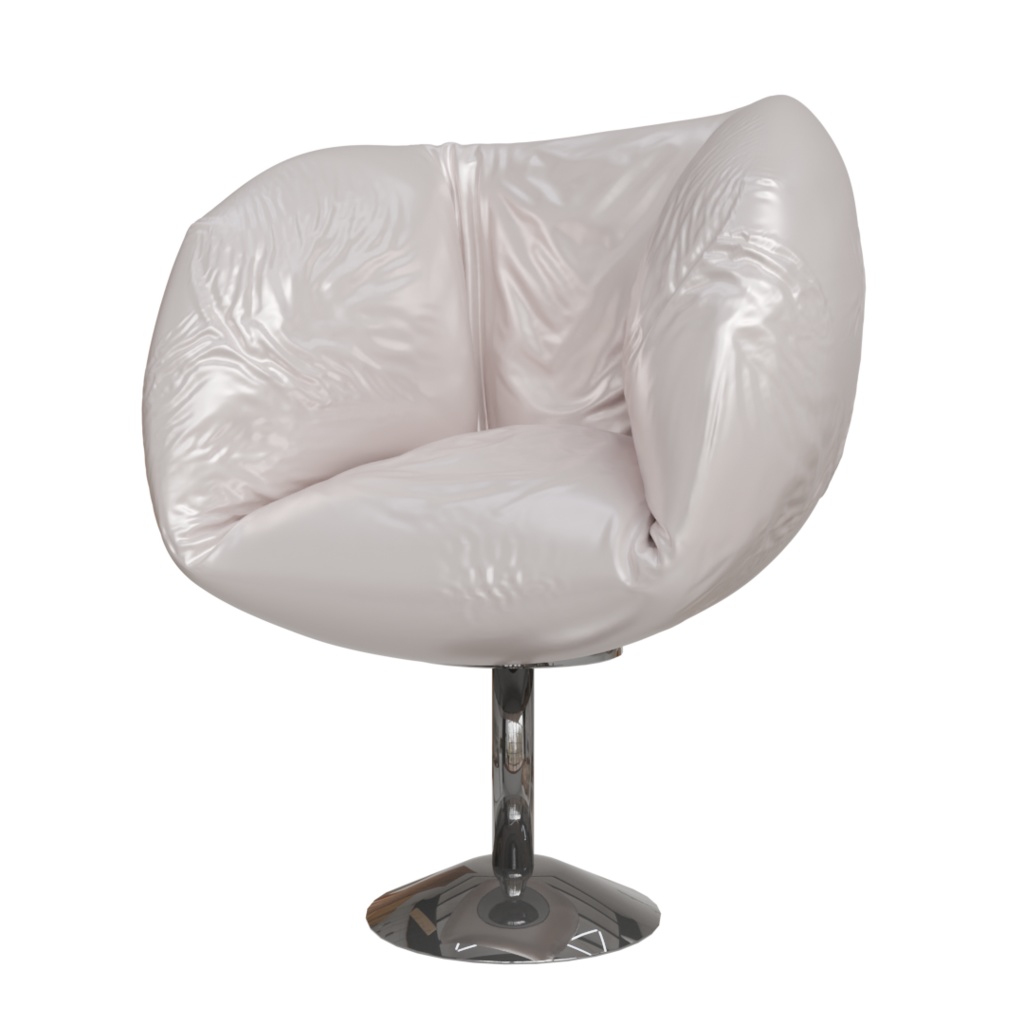 バルーンチェア_3Dデータ(blender /obj/fbx/glb)