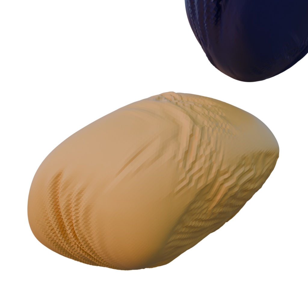 ビーズクッション_3Dデータ(blender /obj/fbx/glb)