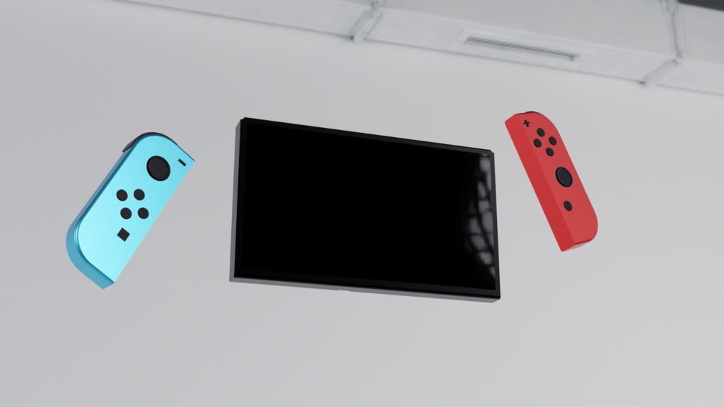 Switch風 ゲーム【blender】