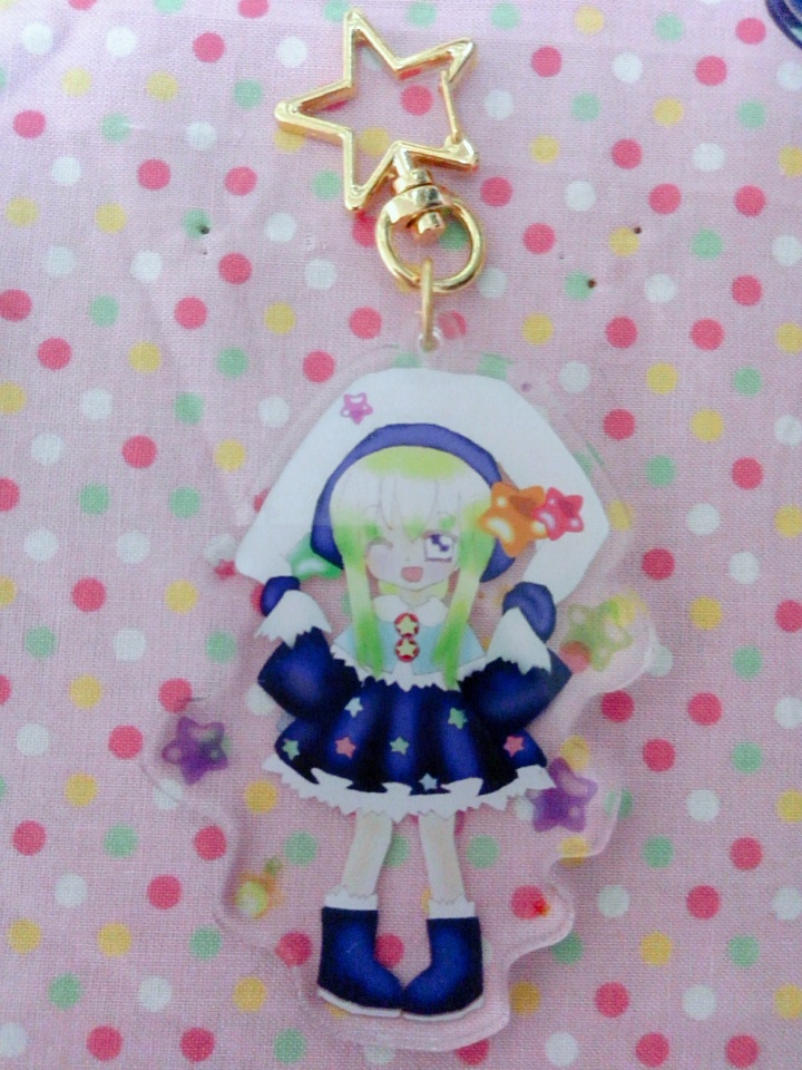 封神演義　胡喜媚　アクリルキーホルダー