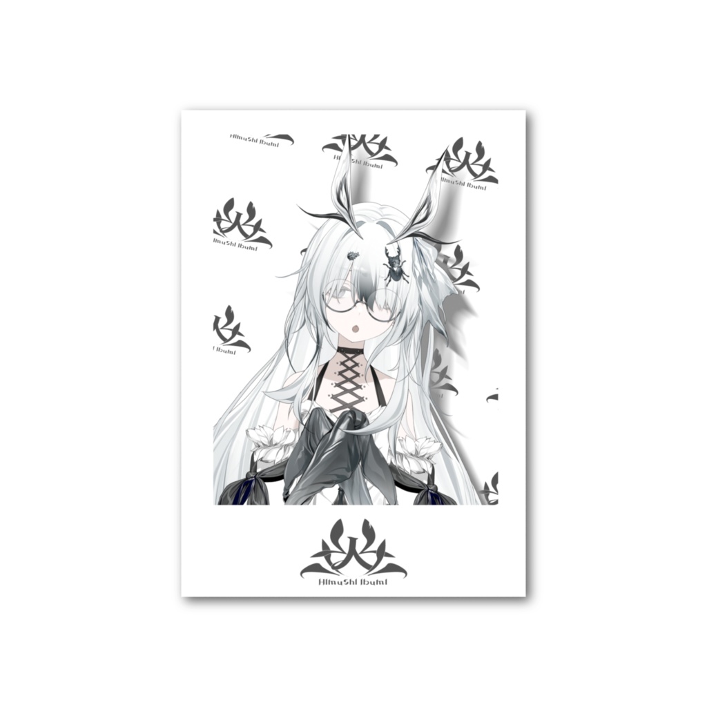 火虫イブミチェキ風カード