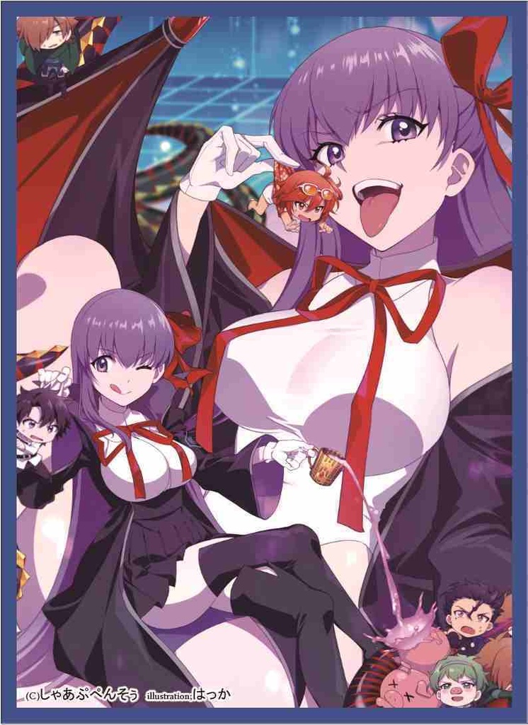 カードサプライ【スリーブ】　FGO_『BB＆愉快な豚さんたち 』