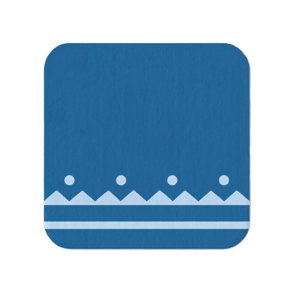 きゅうりのマント柄タオル