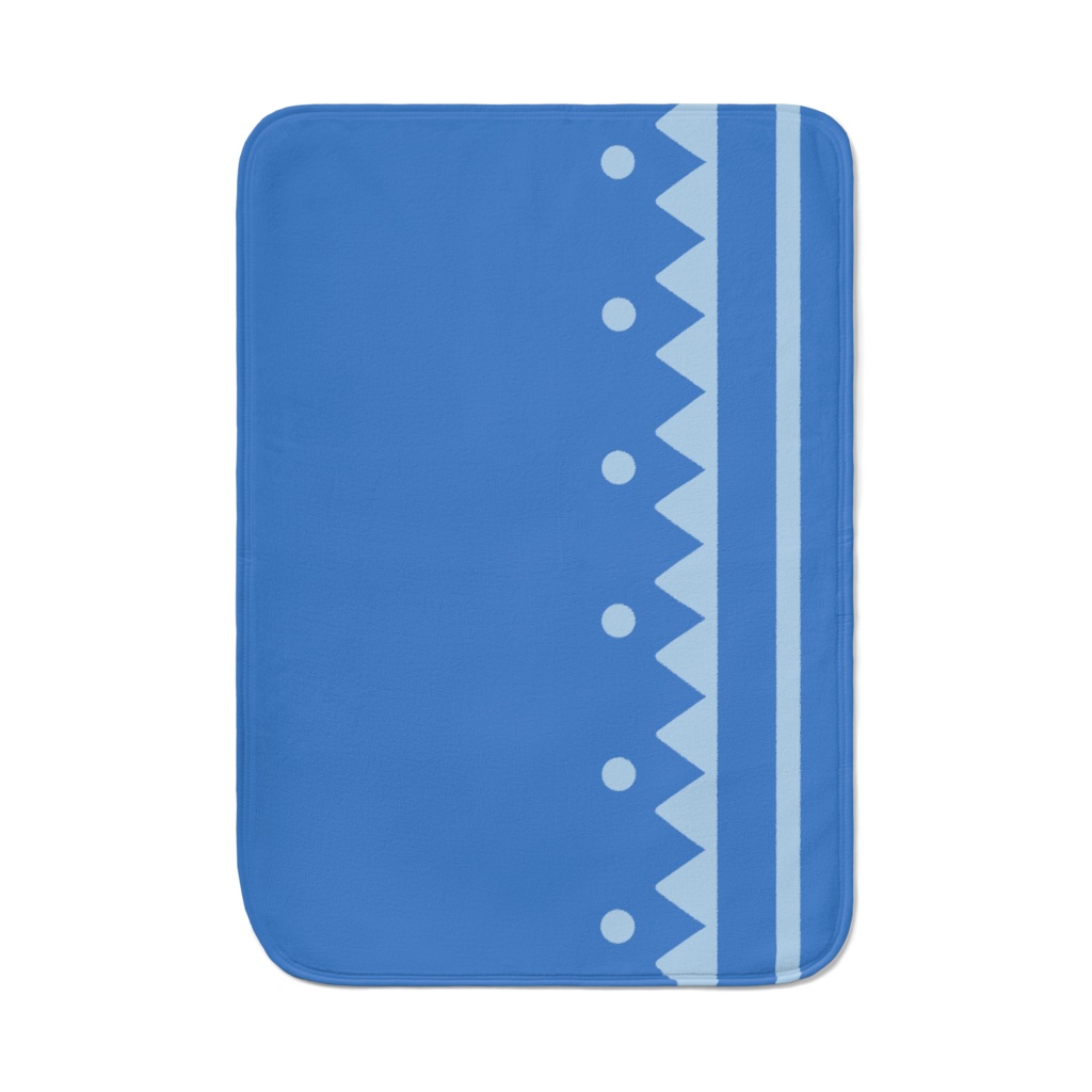 きゅうりのマント柄ブランケット