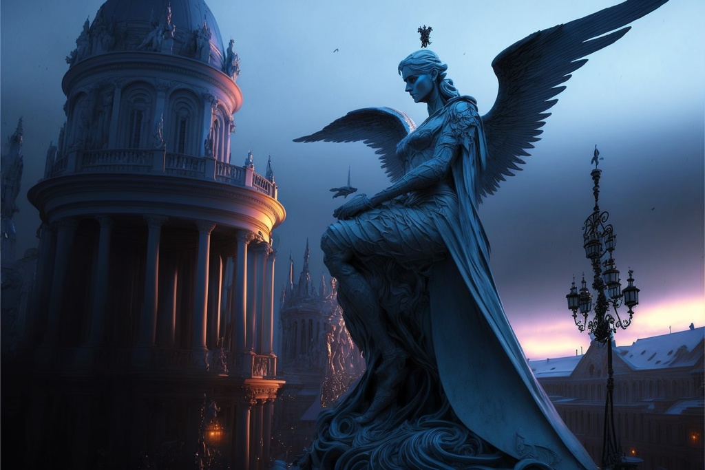 ファンタジー風の都市 3