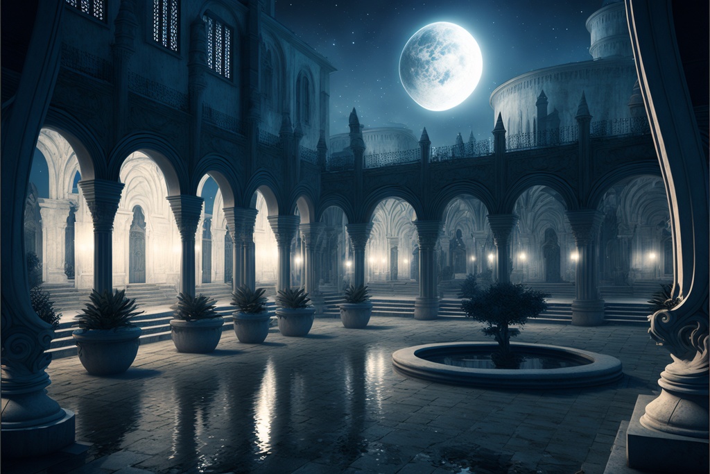 ファンタジー風の都市 3