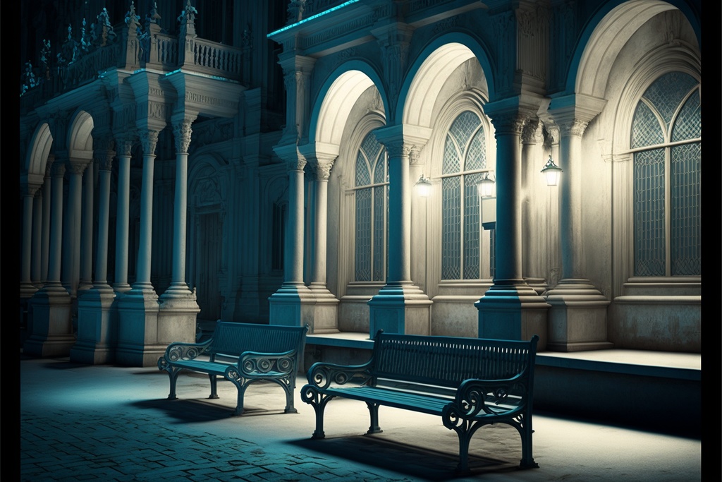 ファンタジー風の都市 4