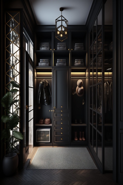 黒い邸宅 縦画面 1/2