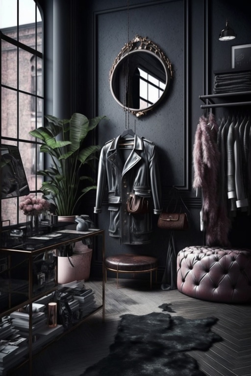 黒い邸宅 縦画面 1/2