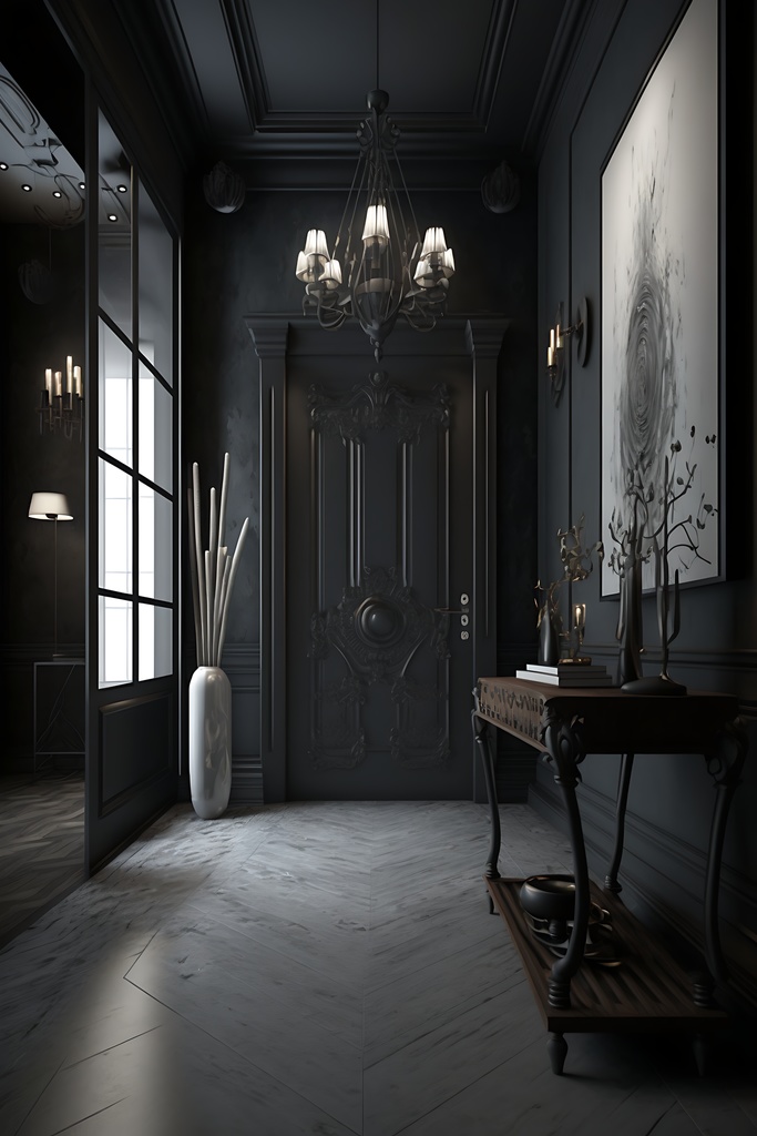 黒い邸宅 縦画面 2/2