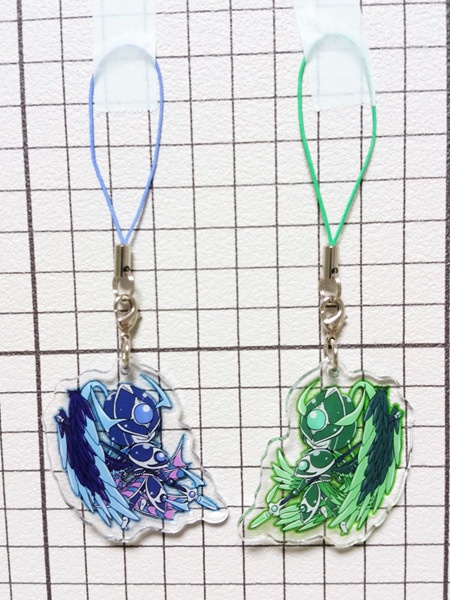 【再販】アザゼル・シェムハザアクリルストラップ