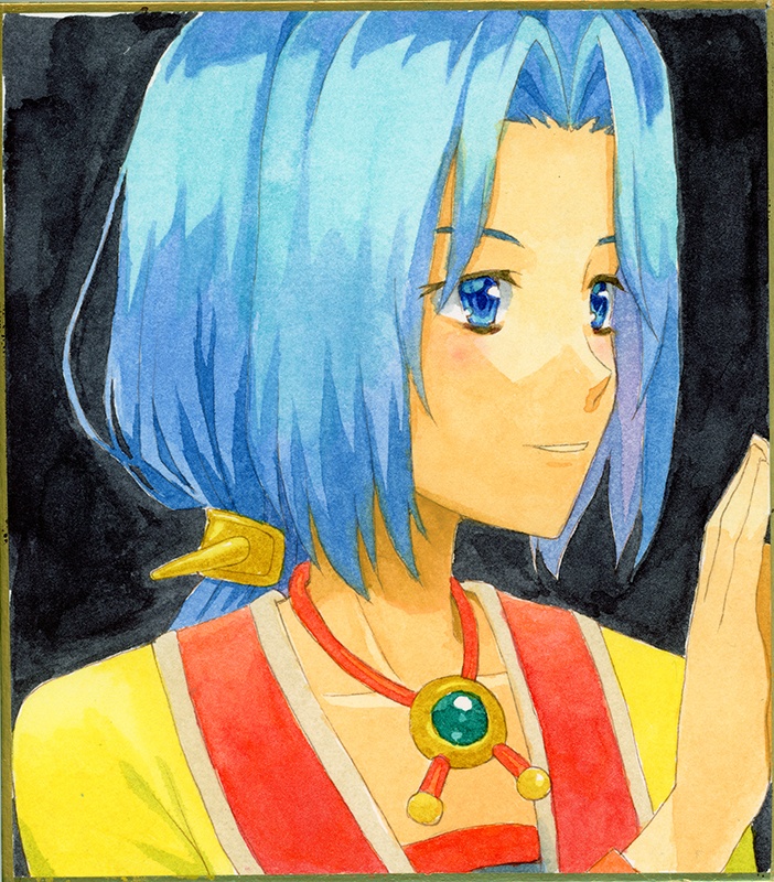 テンジン　色紙