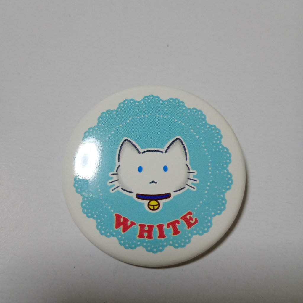 にゃんこの缶バッジ