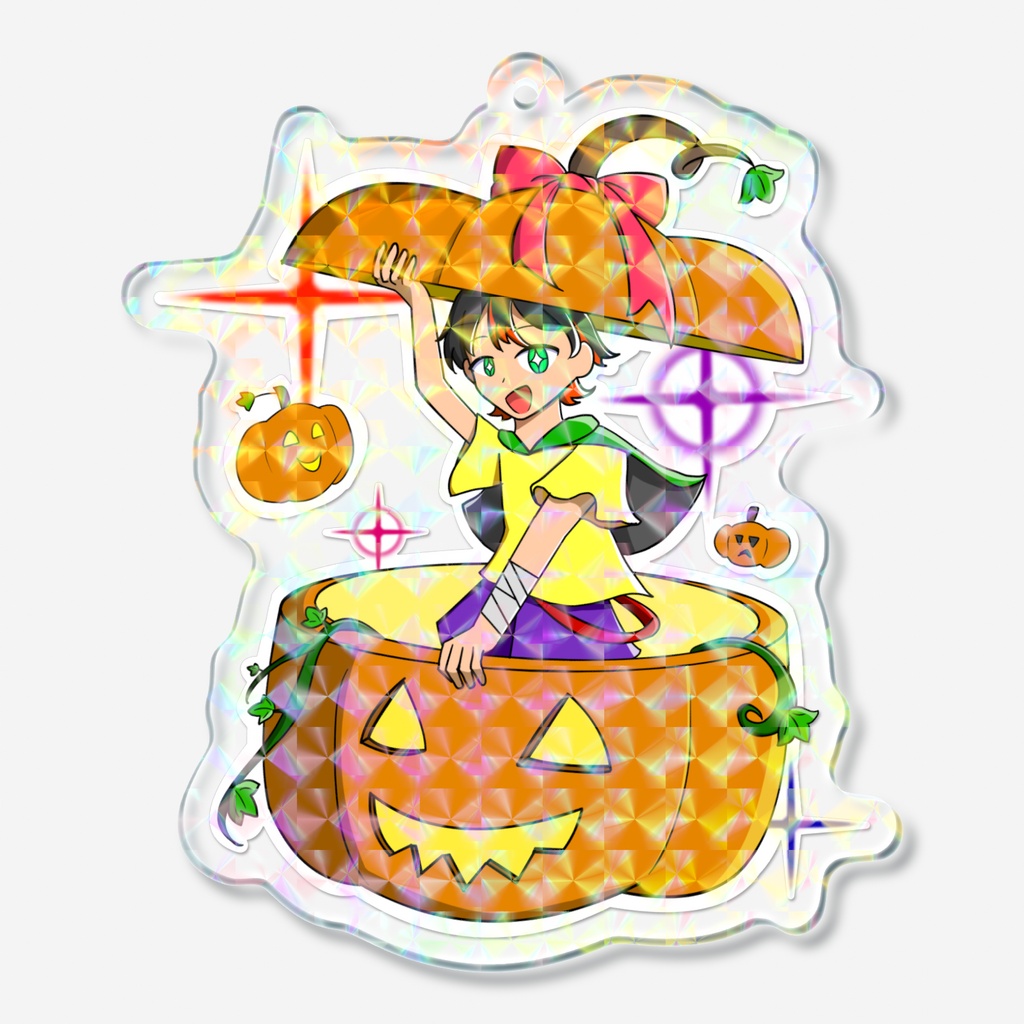 ハロウィンキーホルダー　ジャック