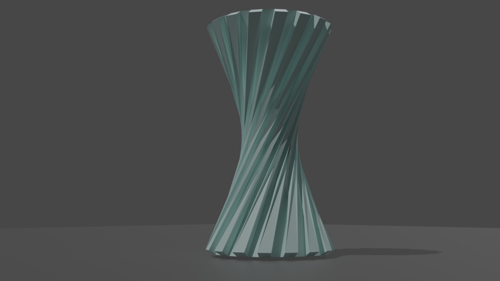 abstract flower vase 