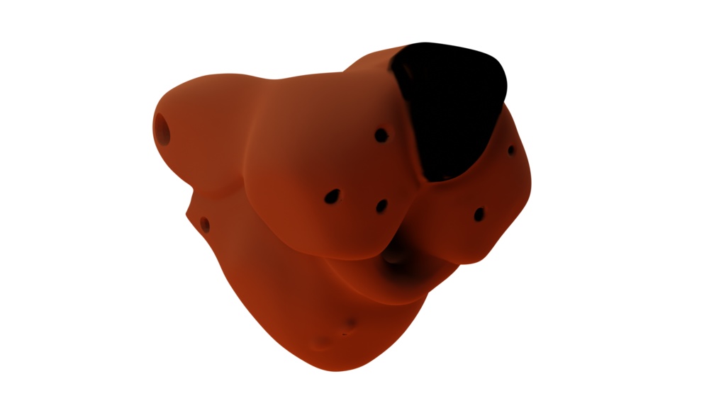 Scooby doo mask Sculpted In Nomad sculpts