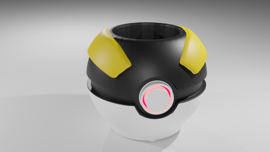 モンスターボール花瓶コレクション 1 / Lowpoly And Normal Version of Pokeball Vase Collection 1