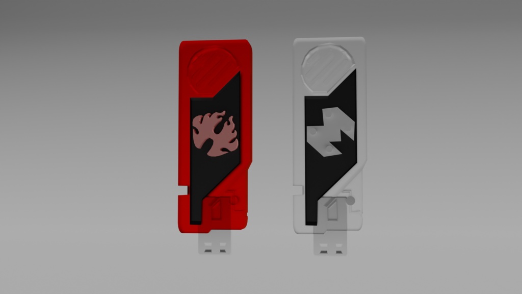 仮面ライダーW ガイアメモリー / Kamen rider w Base Gaia Memory